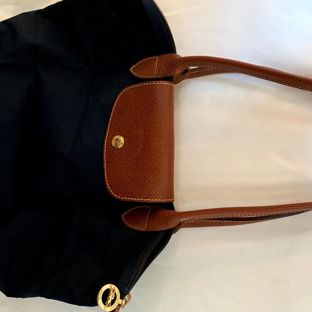 Longchamp Large Le Pliage Navy